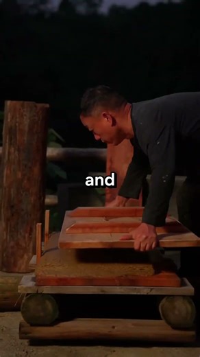 How Chinese people transformed thick 🎍 tubes, into a thin and productive sheet of 📜.#shorts#chinese