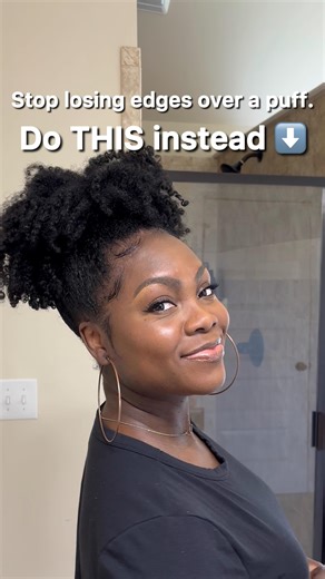 Natalee Fairley | Natural Hair Expert on Instagram: "So… why was I out here STRUGGLING with regular hair ties for SO LONG?! 😭 Like… edges on the line, wrists hurting, hair ties snapping for no reason. These adjustable puff ties? GAME. CHANGER. My puff is puffing, my edges are SAFE, and I’m not fighting for my life in the bathroom anymore. Lol If you’re already using these, PLEASE tell the girls how elite they are in the comments. But if you haven’t tried them yet… Do yourself a favor & save you