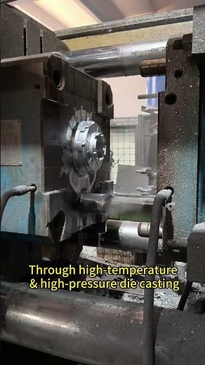 Aluminum foundry, Freshly cast aluminum castings. #aluminumcasting