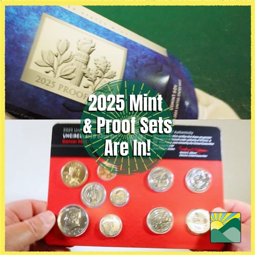 Official 2025 U.S. Mint Sets and Proof Sets are in! Get yours today! | Littleton Coin Company