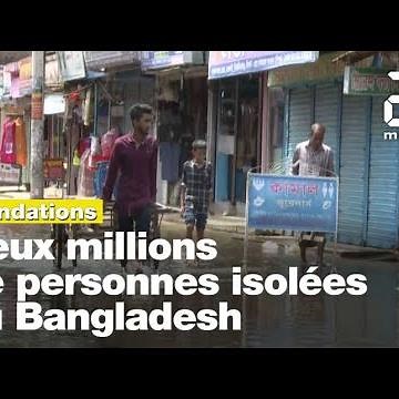 Inondations au Bangladesh : les habitations et les cultures détruites