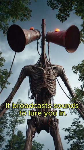 Siren Head explained - that's not a siren, that's your voice #shorts #sirenhead