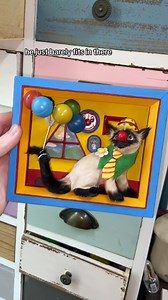 I think that little triangle window is my magnum opus. #cat #miniature #diy #wholesome | LaKenzo