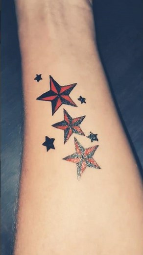 easy how to make star tattoo