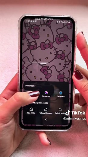 Como personalizar o fundo do seu WhatsApp com Wallfancy