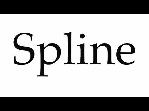 How to Pronounce Spline