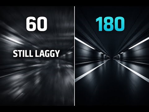 Your 180Hz Monitor Isn’t the Problem — This Is