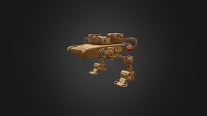 Saiga Mecha - 3D model by jashma82