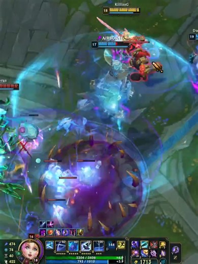 Chaotic League of Legends Game Ending Highlights