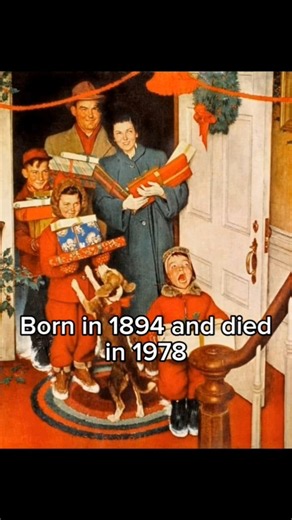 America's most famous painter - Norman Rockwell #viral #art #facts