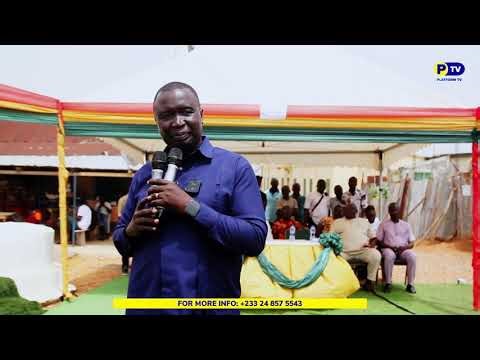 Hon. Solomon Kusi brako presents National Apprenticeship program kits to the Masters and Learners