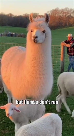 The $400 llama that cleared a coyote pack