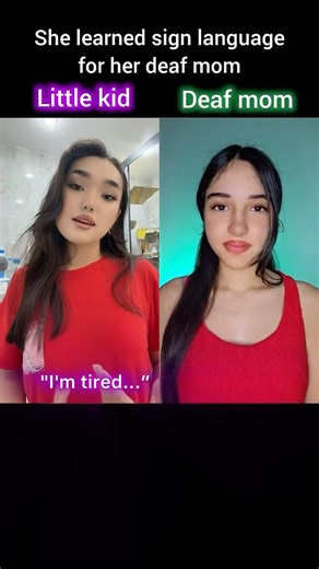 #pov I learned sign language for my mom 🤟What have you done to make your moms happy?#shorts #pov