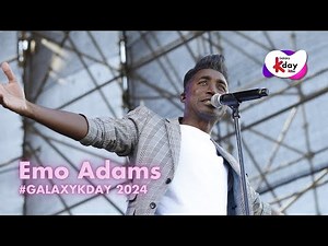 Tall, dark, & Afrikaans - it's Emo Adams at #GalaxyKDay!