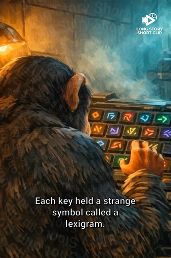 Scientists Invented A Language Just For A Chimp 🐒 #Shorts