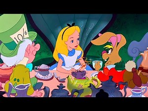 Walt Disney Alice In Wonderland (1951) The Tea Party Scene