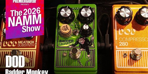 DigiTech DOD Badder Monkey | NAMM 2026