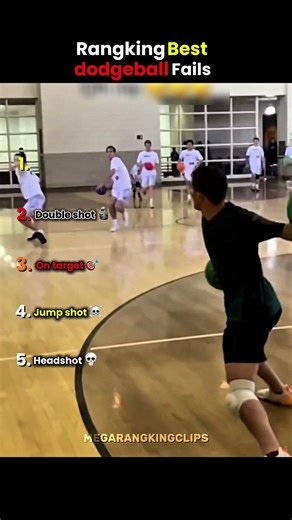 Rangking best dodgeball fails😭😭