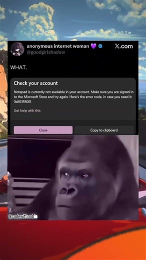 💀 When You Find Out NOTEPAD Needs A Microsoft Store Login😭😂😂😂 #funny #memes #trending #programming