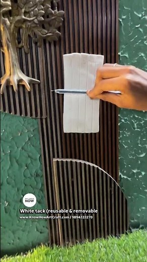 White tack(reusable & removable)