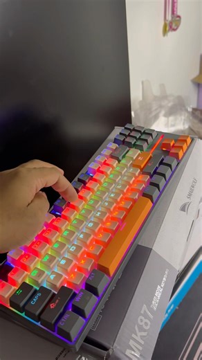 MK87 Wireless and Bluetooth Keyboard. SM Studio