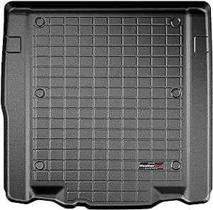 WeatherTech Cargo Trunk Liner for BMW 330e, Trunk (401074), Black