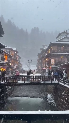 2026/1/8 銀山溫泉大雪紛飛