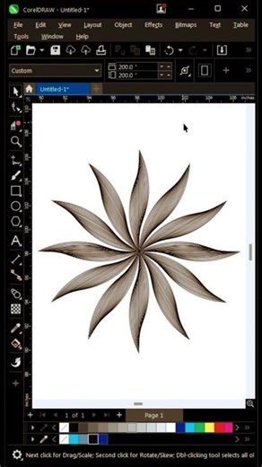 Follow for Learn Graphic Designing skills #art #coreldraw