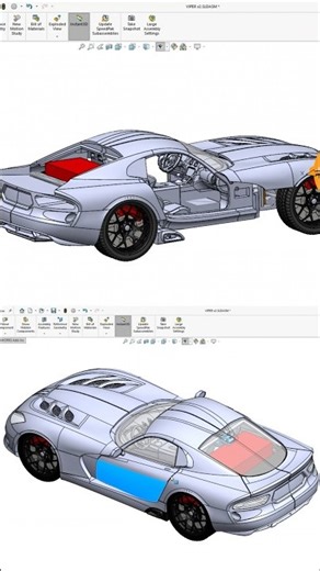 Car modeling in solidworks #solidworks #solidworkstutorial #car design