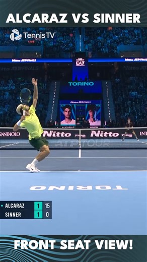363K views · 11K reactions | This viewpoint for the top two players in the world 朗 | Tennis TV | Facebook