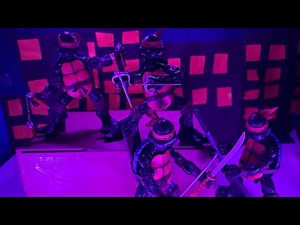 Mirage teenage mutant ninja turtles stop motion film