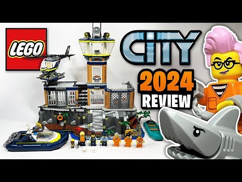 LEGO City Police Prison Island (60419) - 2024 Set Review