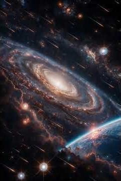 Ultra Realistic 6-Second Galaxy Timelapse | Stunning Deep Space Animation 8K #space #spacefacts