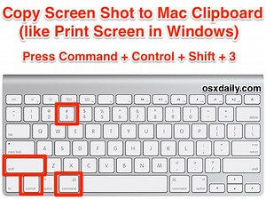 Print Screen On Mac With Microsoft Keyboard