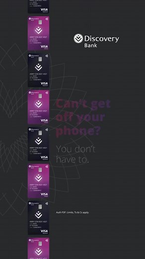 Setup a Discovery Bank account now to bank from anywhere