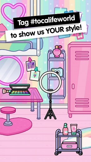 Toca Life World Home Designer Tool: House Furniture, Wallpapers, Decorations