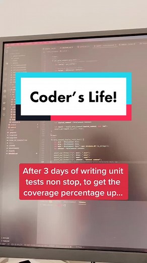 Unit testing in real life 😎💻 #codingtiktok #learntocode #codingforbeginners #howtocode #unittest #coderslife #programming #funny #fyp #fy