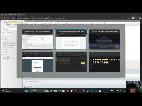 Lab Exercise #3: Database Setup and Table Creation in WampServer