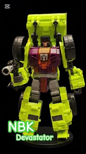 NBK Constructicons combining into Devastator