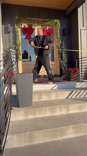 Festive house prep day 🎄✨ Swapping in cozy pillows, hanging stockings, and adding little touches of