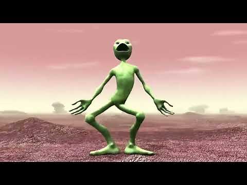 Alien 👽 funny dance on BING BING BOO 😂
