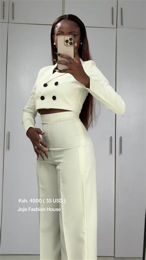 All our outfits are made on preorder.