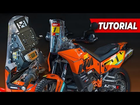 New KTM 990 Rally Kit Tutorial