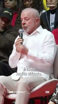 🔥In meeting with artists, Lula says he offers books instead of weapons🔥