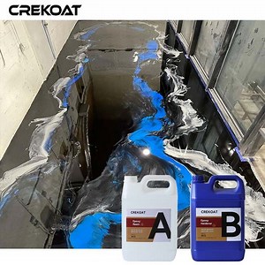 [Hot Item] 100% Solid Epoxy Blue Metallic Epoxy Garage Floor with Mica Pigments