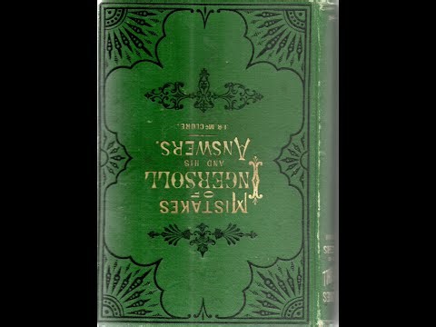 Mistakes of Robert Ingersoll