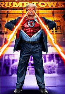 Superhero Trump Gets Brutally Trolled After Unveiling His $99 Digital Trading Cards as 'Major Announcement'