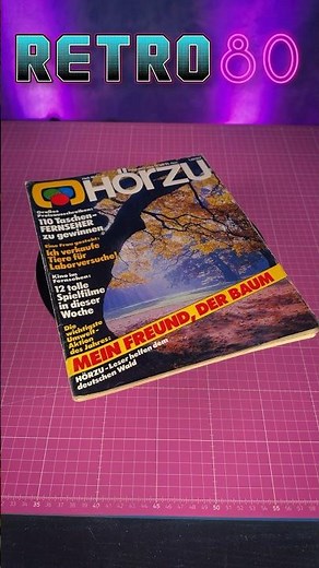 Hörzu 1984 - Fernsehprogramm & Klimawandel #80er #retro #klimawandel