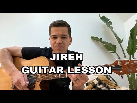 JIREH - Elevation Worship/Maverick City Beginners Guitar Lesson (How to play)