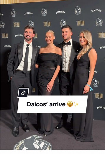 Nick and Josh Daicos Shine on the Black Carpet